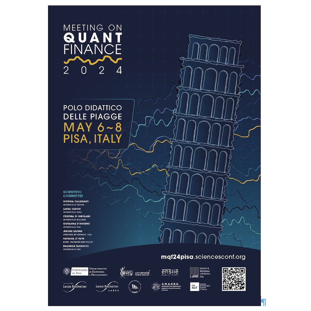 Meeting on Quant Finance – Pisa, May 6-8, 2024